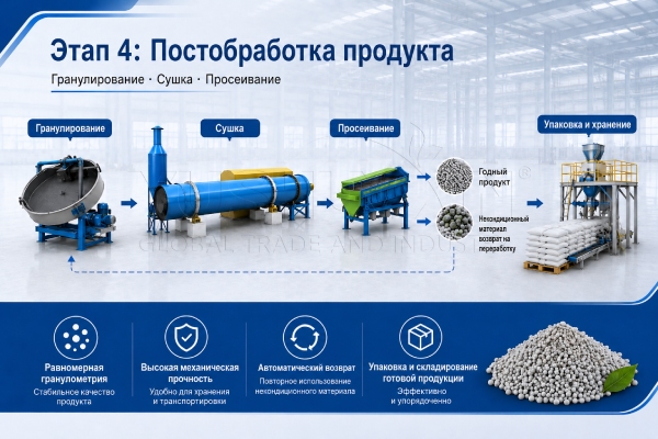 Финишная-обработка-продукта-грануляция-сушка-и-просеивание